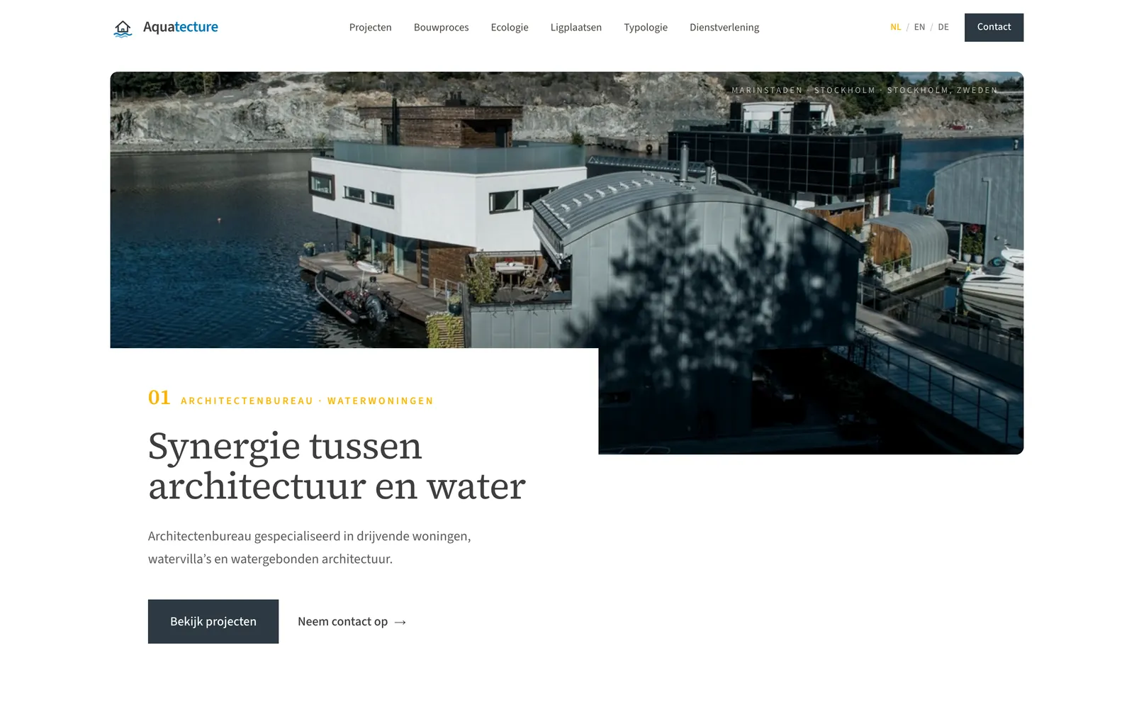 Schermafbeelding van Aquatecture